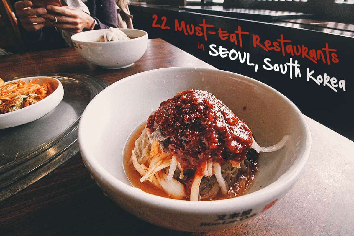 Seoul Food 22 MustEat Restaurants Will Fly for Food