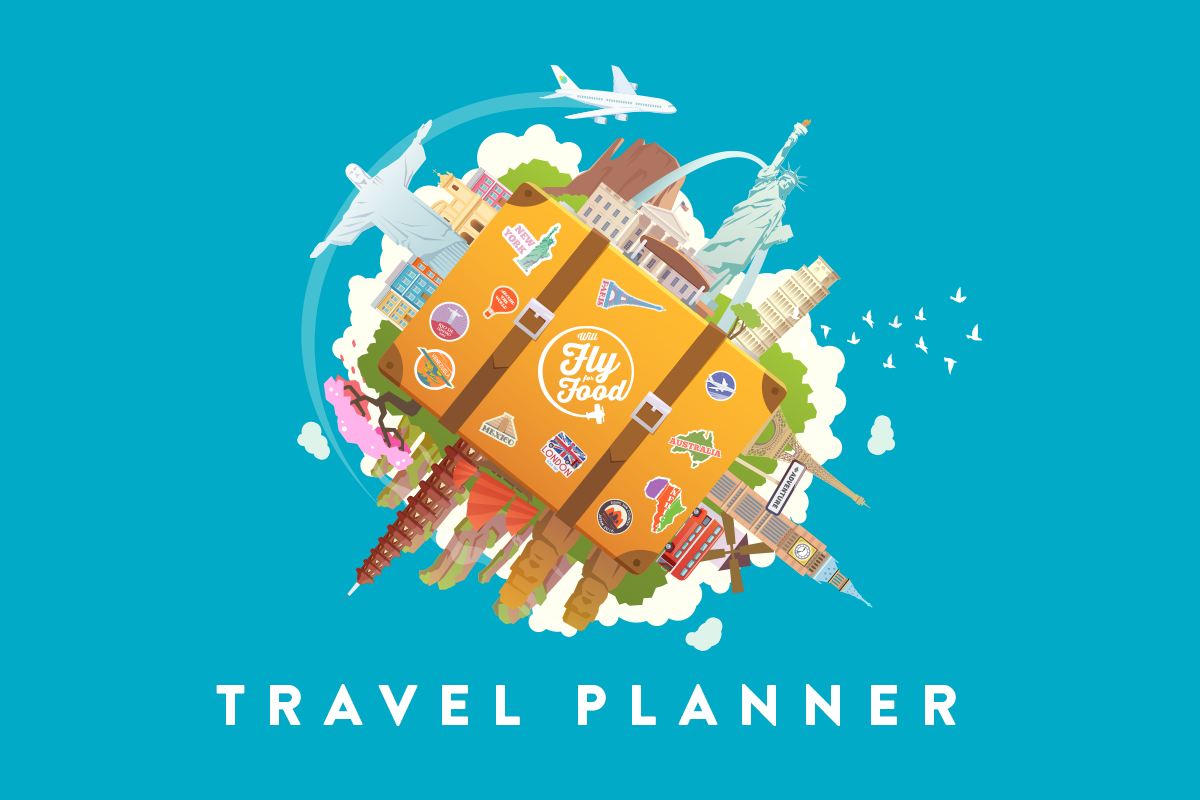 Plan Your Trip With The Will Fly For Food Travel Planner Will Fly 