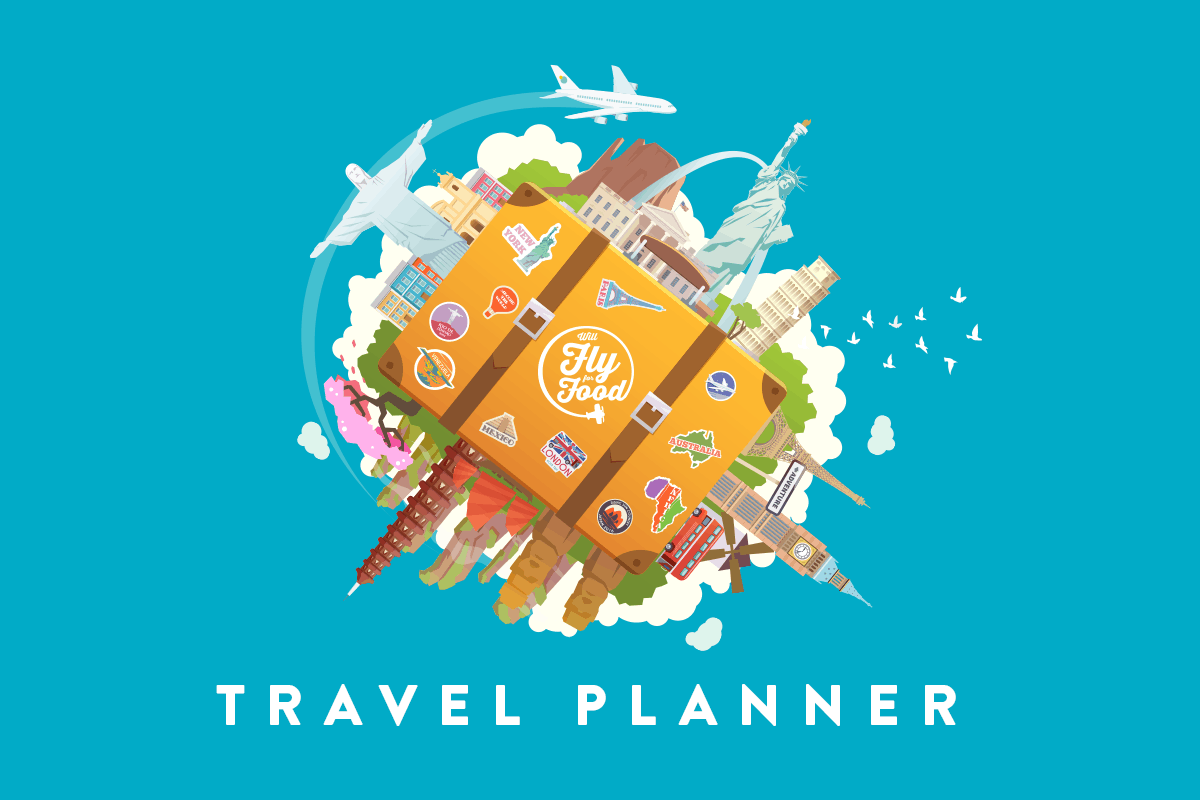 Plan Your Trip with the Will Fly for Food Travel Planner! | Will Fly for Food