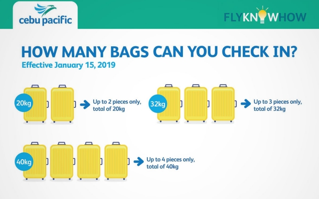 no baggage allowance cebu pacific