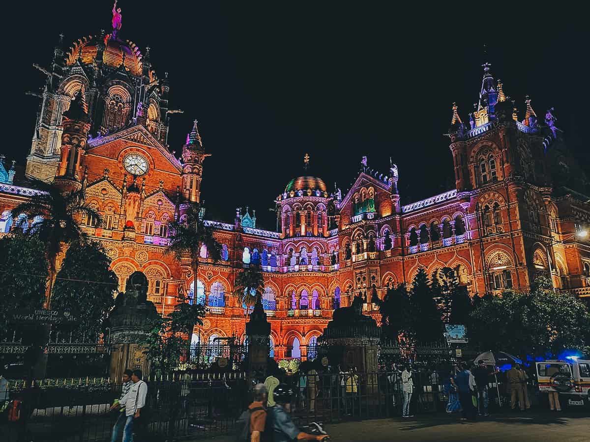 Chhatrapati Shivaji Maharaj Terminus, Mumbai, India