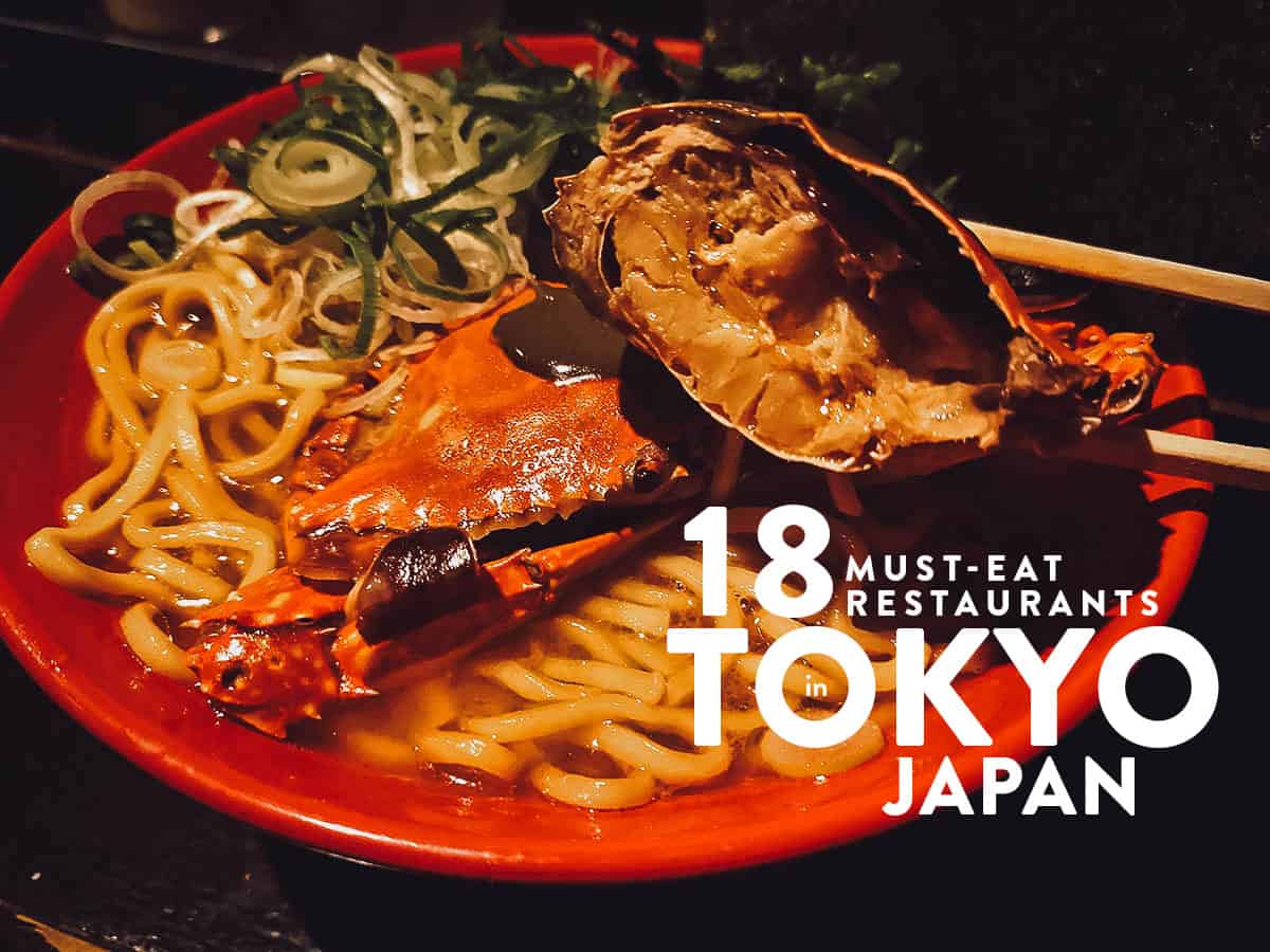 tourist friendly restaurants tokyo