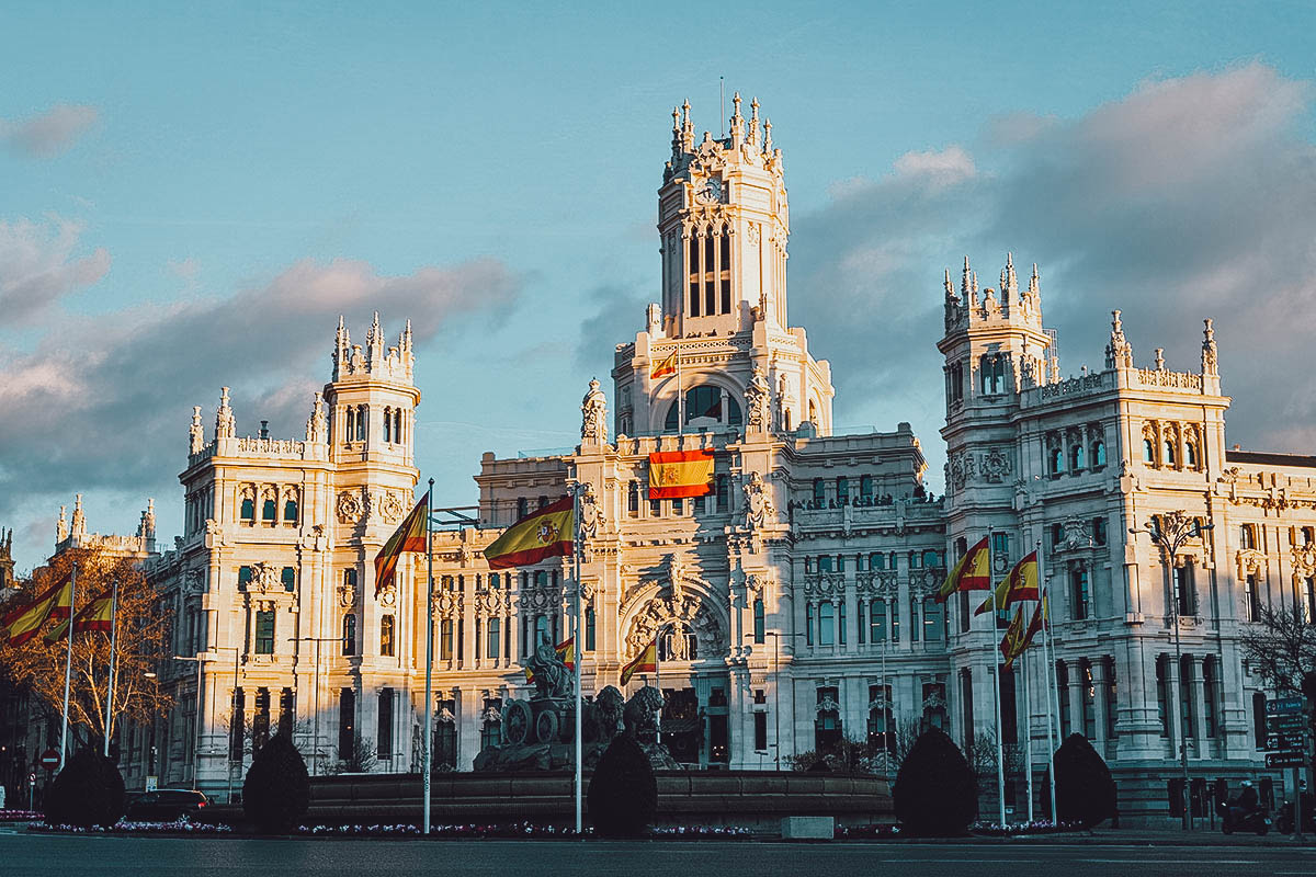 Madrid Travel Guide in Photos: Exterior of Cibeles Palace