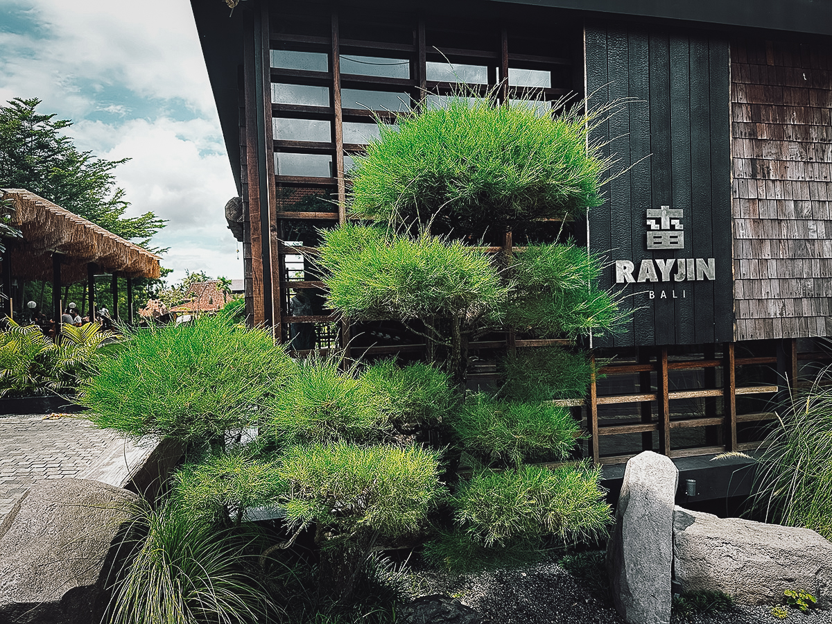 Rayjin restaurant in Ubud