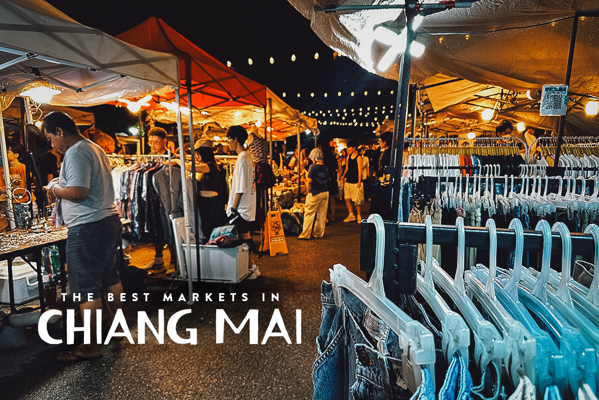 Night market in Chiang Mai, Thailand