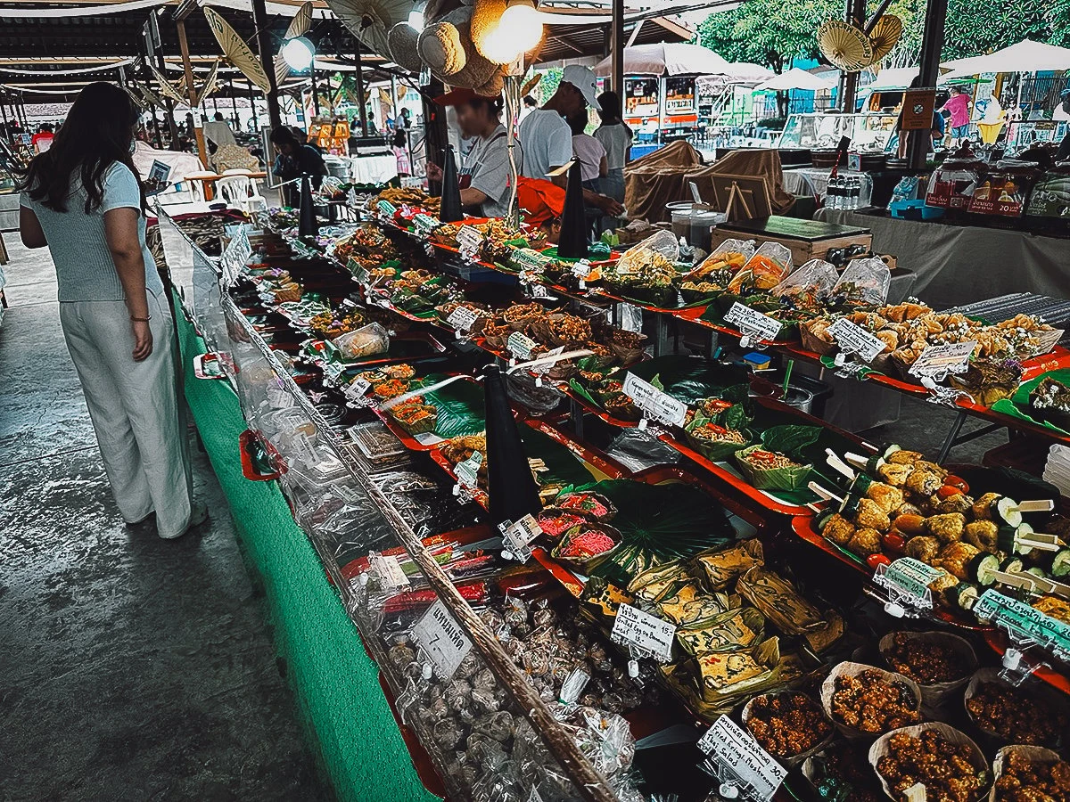 Fresh market at Jing Jai Market in Chiang Mai