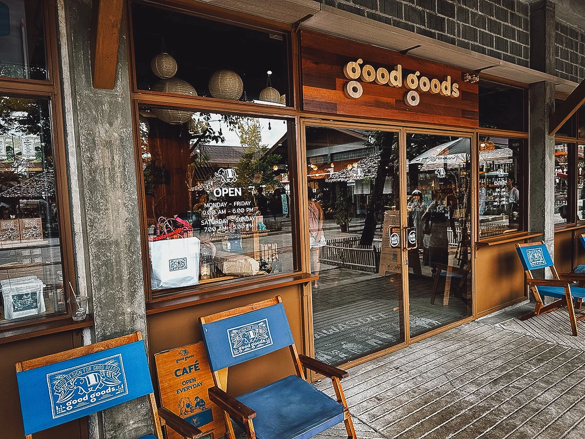 Good Goods store at Jing Jai Market in Chiang Mai