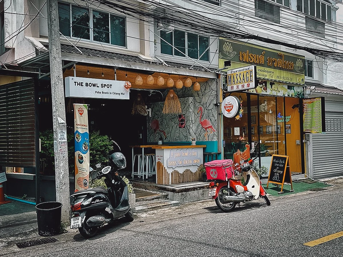 The Bowl Spot restaurant in Chiang Mai, Thailand