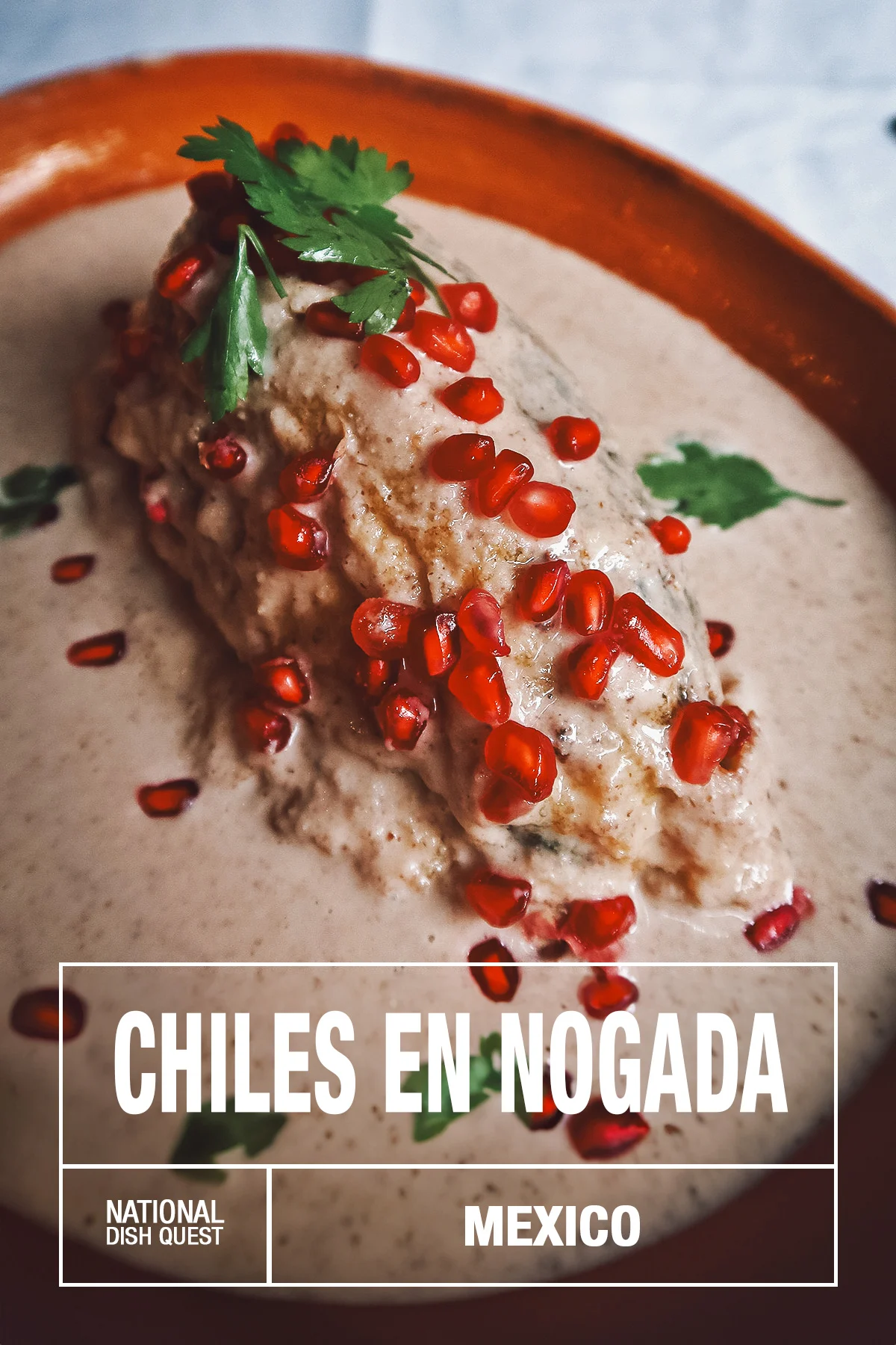 Mexican chiles en nogada