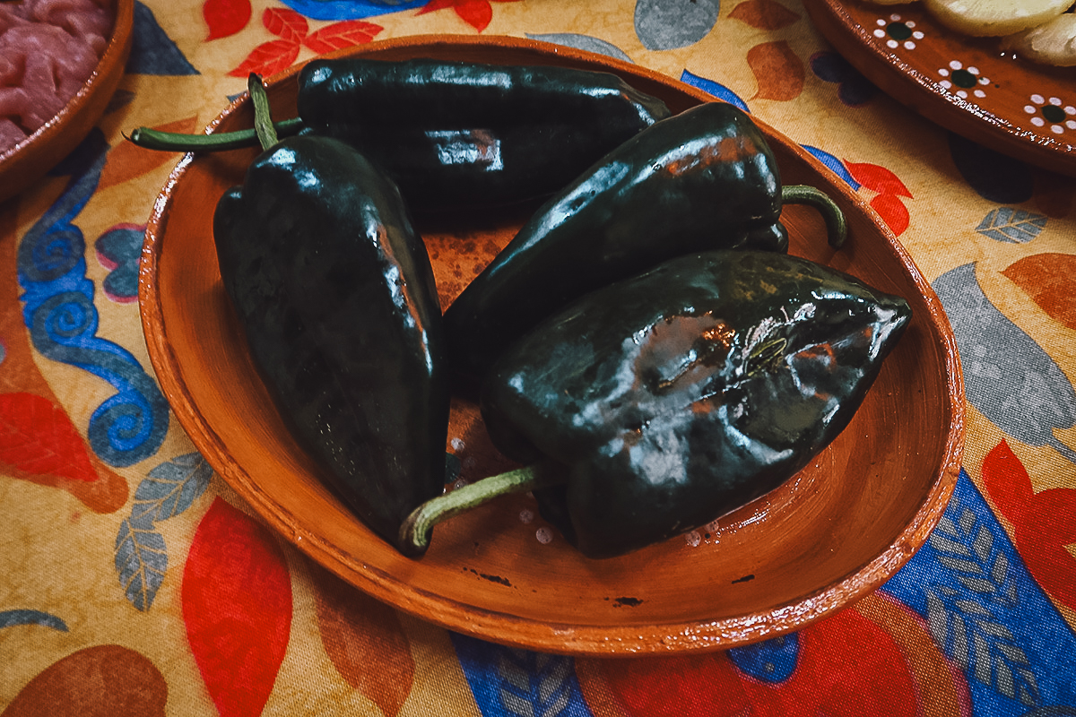 Poblano peppers