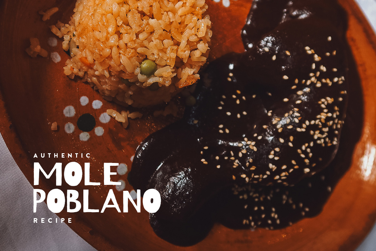 Mole poblano from Puebla, Mexico