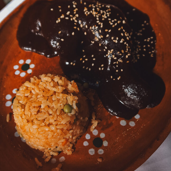 Mole poblano from Puebla, Mexico