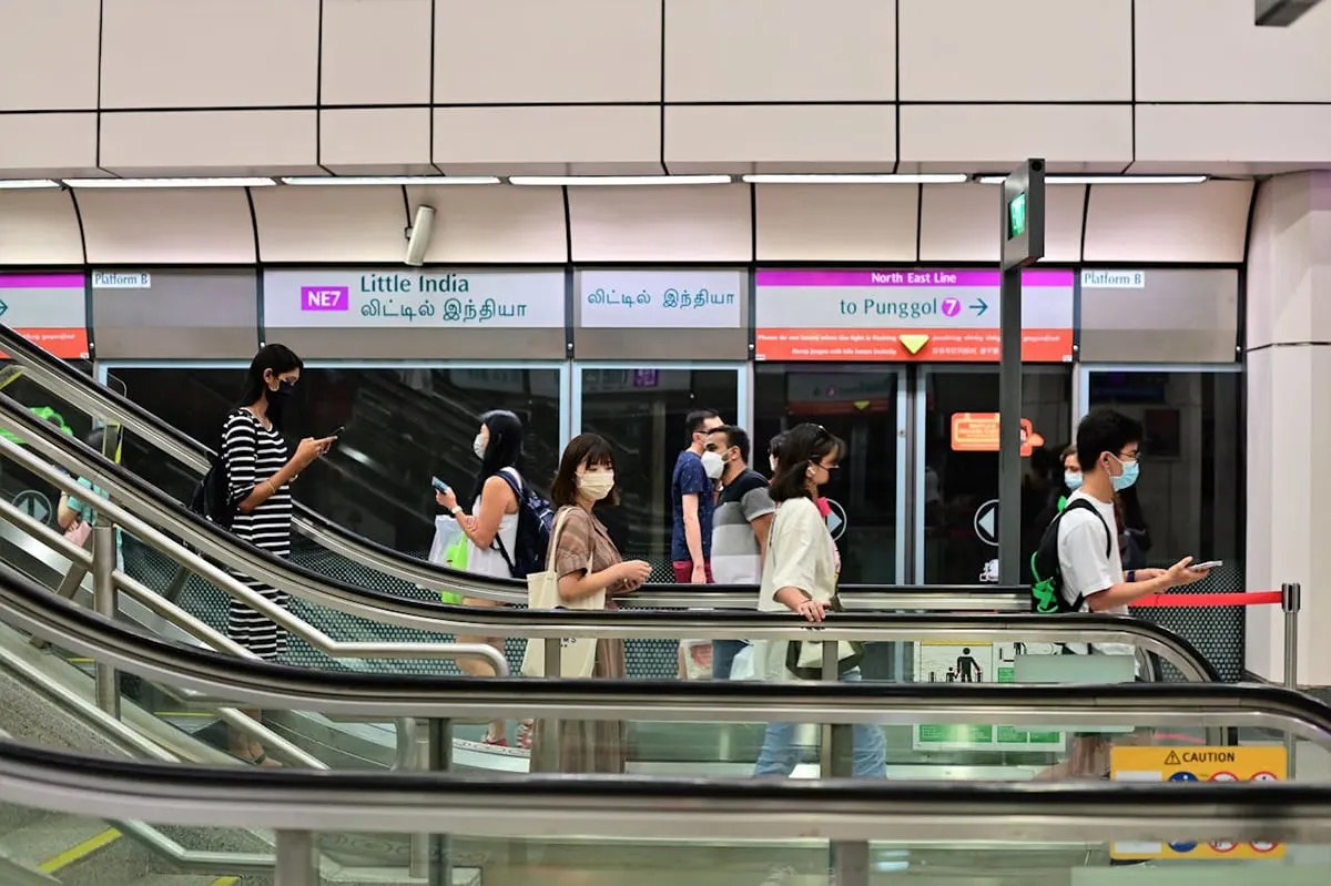 Singapore mrt station