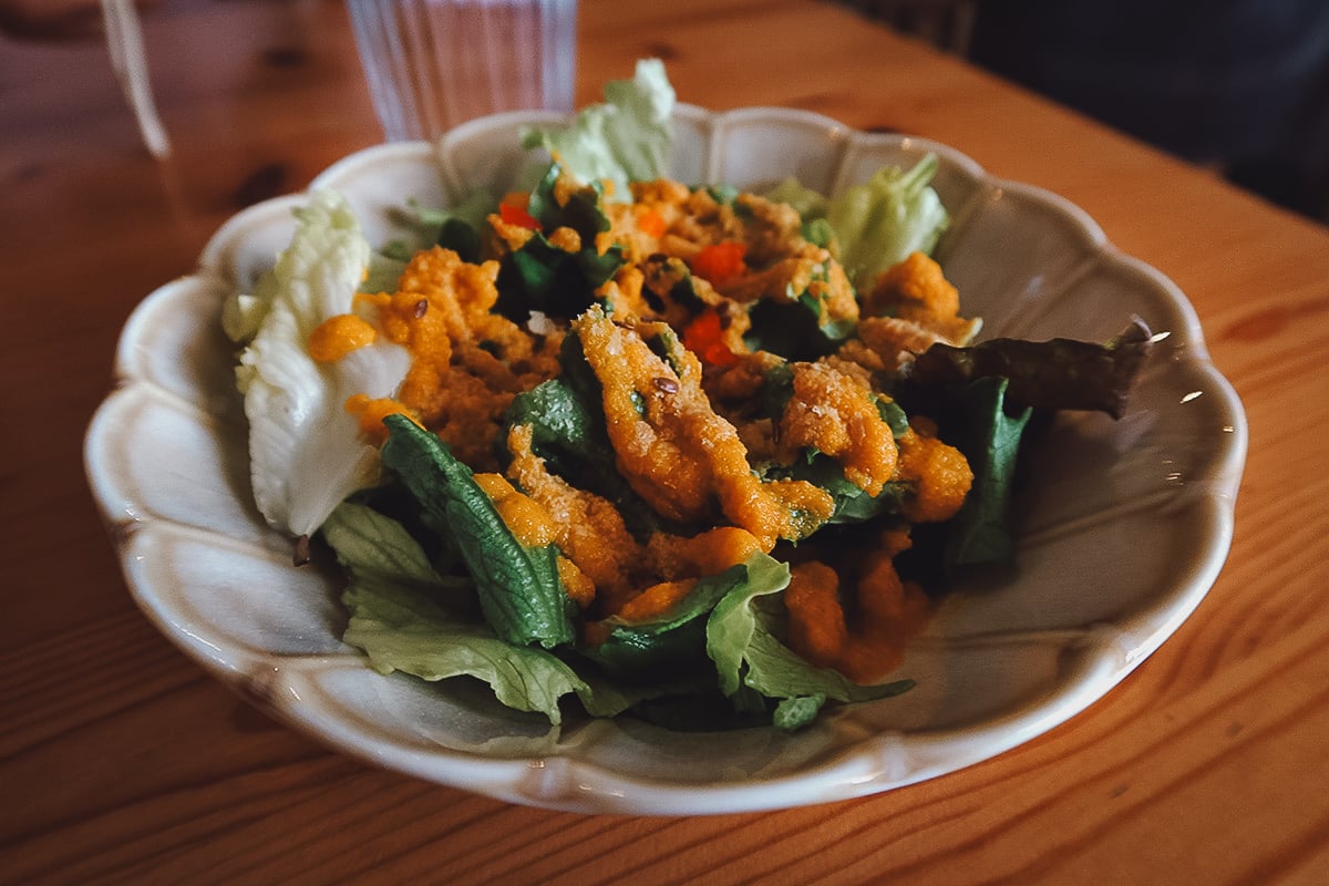 Salad at Marugoto