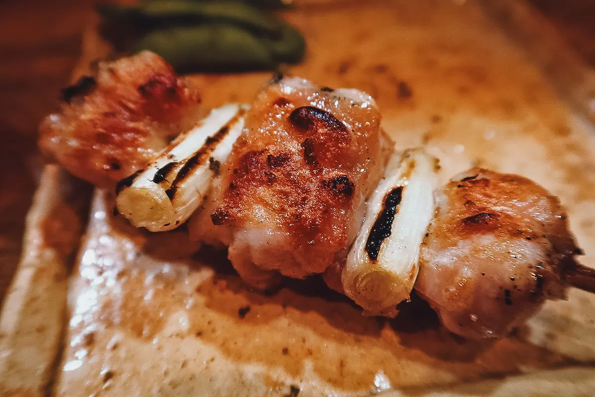 Yakitori at Masakishi