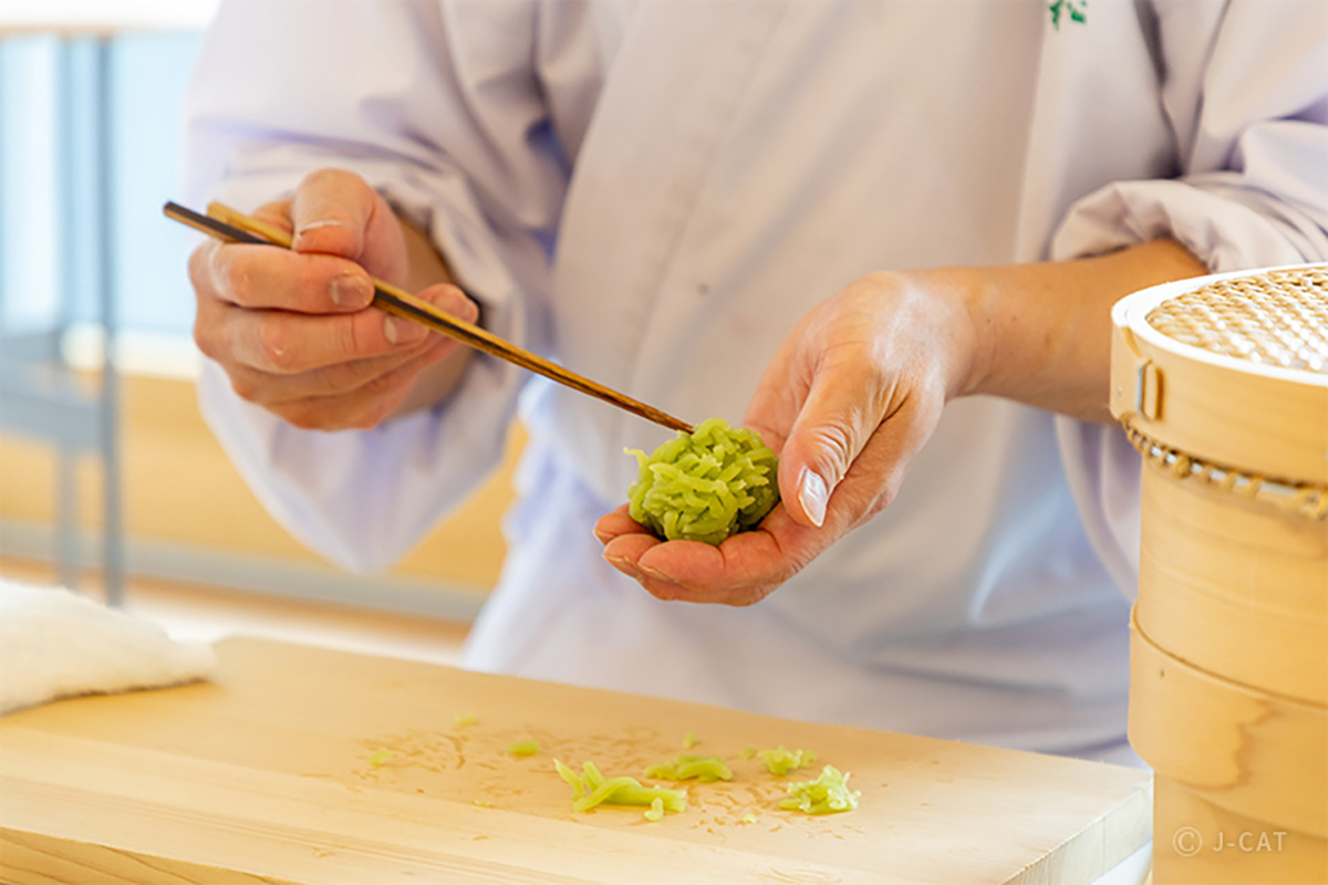 Making wagashi